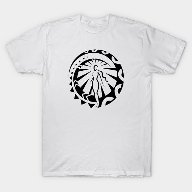 Tribal woman T-Shirt by MplusC